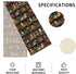 Decor(13x72 inch) Bookshelf Table Runner,Dining Decor for Kitchen Coffee Table Family Dinners Holiday Parties Wedding
