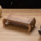 THY COLLECTIBLES Beautiful Hand Craft Rosewood Oriental Vase Flower Stand - 1