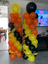 Yellow Black Orange Balloons, 100 Pack 12 inch Latex Balloons for Birthday Wedding Baby Shower Party Decoration