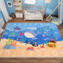 Kids Rugs for Playroom,59"X39.4" ABC Alphabet Whale Kids Rug,Non-Slip Ocean Kid Rug