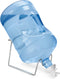 Brio Metal Plated 3-5 Gallon Water Jug Stand with 2 Dispenser Valves, Rust-Resistant Non-Slip Water Stand