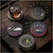 EPWQLC Car Guy Ceramic Coasters Set of 4 with Holder Absorbent Drink Coasters