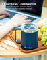 12oz Insulated Coffee Mug with Lid Includes Two Lids, Stainless Steel Coffee Travel Mug with Handle, Double Wall Vacuum