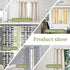 White Curtain Rods for Windows 18 to 60 Inch - 1 Inch Adjustable Heavy Duty Drapery Rods