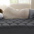 Bedsure King Size Mattress Pad - Soft Cooling Quilted Protector with 8-21" Deep Pocket, Grey