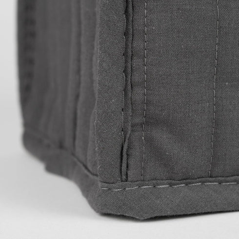 RITZ Premium Universal Four Slice Toaster Cover, 11.25" x 7.25" x 10.5", Quilted, Graphite