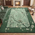 4x6 Area Rug for Living Room, Oriental Floral Birds Washable Rugs for