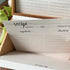 321Done 5" x 7" Recipe Cards (Set of 50) - Extra Large Double-Sided Premium Card Stock