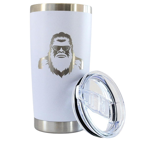 Bigfoot Coffee Mug, Sasquatch Tumbler, 20 oz Travel Mug for Women
