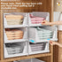 5 Pack Closet Closet SNSLXH Stackable Storage Basket, Multifunctional & Foldable Organizer for Bathroom Kitchen Laundry