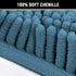 H.VERSAILTEX Non Slip Bath Mat for Bathroom, Luxury Chenille Ultra Soft Rugs 24x36, Washable Dark Teal