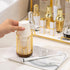 Bathroom Cup Dispenser with Acacia Wood Stand, Essential Accessories for Toothbrush Holders on Vanity Countertops,