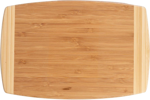 Joyce Chen Small Burnished Bamboo Cutting Board, 6x9 Inches