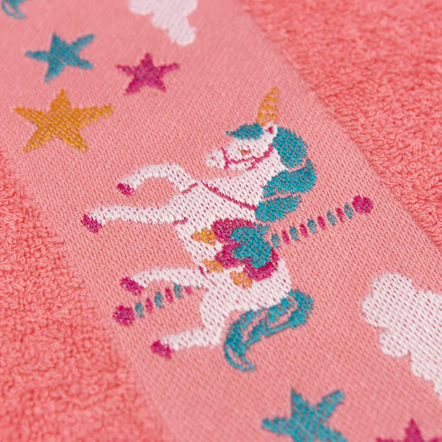 Softerry Unicorn Bath Towel for Kids, 28 x 51 inch, 100% Cotton, Super Absorbent and Fast Drying (Unicorn)