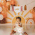Garland1st Boho Sun Yarn High Chair Banner - You are My Sunshine Birthday Decor, Cake Smash Photo Prop, Backdrop Photo