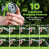 WORKPRO Garden Hose Nozzle - Water Sprayer with 10 Adjustable Water Patterns, High-Pressure Sprayer for Outdoor Watering
