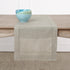 Solino Home Natural Linen Table Runner - 90 Inches Long, 100% Pure Linen Hemstitch for Dining, Summer, Fall