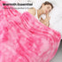 Cozy Fleece Throw Blanket Soft Lightweight Throw Blankets Warm Plush Pink Fall Blankets and Throws Couch Sofa Bed