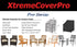 31L 34W 37H armless 31 inches 34 inches 37 inches UV-Proof Waterproof Furniture Patio Cover x x Breathable dust Proof