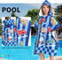 3-12 OLAOLA Printed Car Hooded Kids Beach Towels for Years Boys Girls, Soft Absorbent Kids Hooded Bath Towel Wrap