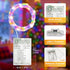 16FT 50 8 LED Fairy Lights Battery Operated with Timer, Modes USB Mini Twinkle Light, Small String Lights for Christmas