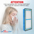 LifeSupplyUSA True HEPA Filter Replacement for Holmes HAPF30AT Aer1 Air Purifier
