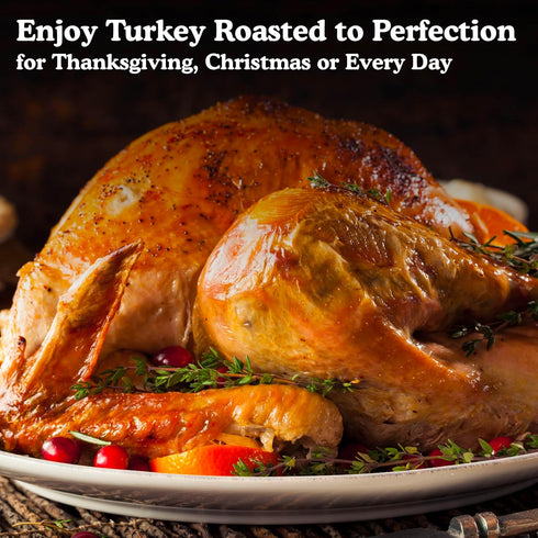 Regency Wraps Turkey Roasting Bags with Twist Ties, Oven Safe for Cooking Turkey, Poultry, or Meat, 20" x 24" (2 pack)