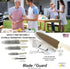 Blade Guard Knife Blade Protection Cover, Secure Fit Sheath for Storage or Transport, Dishwasher Safe BPA-Free, Clear