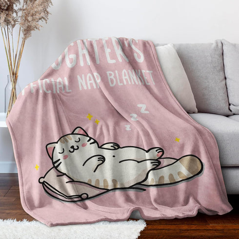 SteadStyle Mothers Day Daughter Gifts from Mom Dad, Gifts for Daughter Blanket, Idea Daughters Birthday Gift, Present