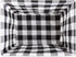 DII Farmhouse Chicken Wire Storage Baskets with Liner – Small, Vintage Black & White Check, 9x7x6", 3 Piece