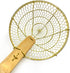 Round Brass Spider Strainer/Skimmer, 7"