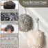 16-Pack 7.1 Inch (8 8 Chenille Fuzzy Ball Hand Towels, Soft Absorbent Microfiber Towels, Quick-Dry Cleaning Cloths