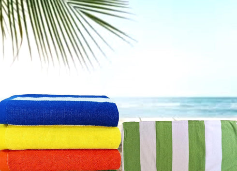 BolBom*S 100% Set 30"x60" Pack 4 Cotton Luxury Bath Towel - Soft & Absorbent Quick-Dry Towels for Bathroom, Spa, Beach