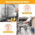 Air Fryer Rack for Ninja Foodi 10 in 1 SP101 Digital Oven, 13.4''*13.4'' Stainless Steel Accessories, Dishwasher Safe