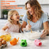 Gegero Pack 3 Egg Yolk Separator, Food Grade Silicone, Dishwasher Safe Kitchen Gadget for Cooking/Baking. Swallow