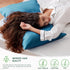 Love's Cabin King Size Satin Pillowcase Set of 2, Cooling Pillow Covers for Hair and Skin, 20x36 inches, Teal
