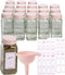Paris Hilton Glass Spice Jar Storage Set, 4-Ounce Empty Spice Jars with