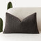 Foindtower Textured Boucle Throw Pillow Covers Accent Solid Lumbar Pillow Cases Cozy