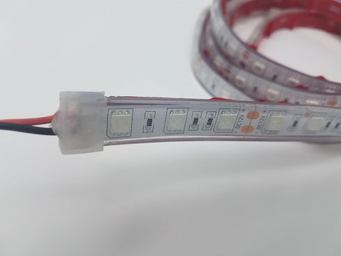 IP68 8FT Blue Marine Submersible LED Light Strip - Waterproof Rope Lights, Under Gunnel Lights