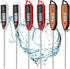 Digital Thermometer for Food, Meat, Candy, and Water, Immediate Read Thermometer for Kitchen Cooking (6 Pcs)