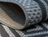 Unique Loom Outdoor Border Collection Area Rug - Greek Key, Gray/Black (2' 2" x 3' 1" Rectangle)