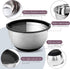 Bellemain Stainless Steel Non-Slip Mixing Bowls with Lids, 4-Piece Set