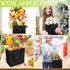Locmeo 10 Pack 13 12 7 Inch Large Insulated Grocery Bags Reusable Shopping Bags with Zippered Top x x Thermal Cooler