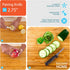 Kitchen Home Paring Knife, 2.5” Ultra Sharp Surgical Stainless Steel Paring Knives (3 Pack)