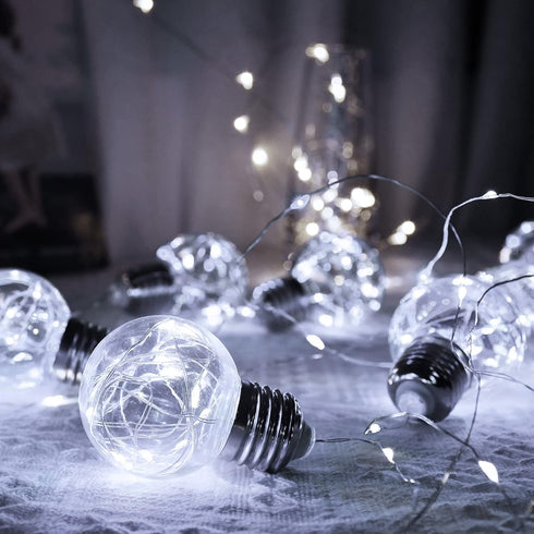 200 YOLIGHT Wishing Ball Curtain Lights LED Window Curtain String Lights with Remote, USB Battery Powered Twinkle Globe
