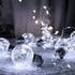 200 YOLIGHT Wishing Ball Curtain Lights LED Window Curtain String Lights with Remote, USB Battery Powered Twinkle Globe