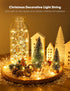 12 Pack 8 7ft 20LED Minetom Fairy Lights Battery Operated String Lights Modes, Warm White Waterproof Silver Wire