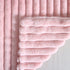 Super Soft Throw Pillow Cover, 20x20 Double Side Faux Fur Cushion Cover, Pink, 1 Piece