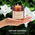 Gardenia Scented Candles,Soy Candle for Home Scented, Long Lasting Candle, Candles Gifts for Women and Men