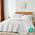 Set,White Set Seasons,2 Piece(1 Quilt,1Pillow akkialla Twin Size Quilt Bedding Lightweight Microfiber Soft